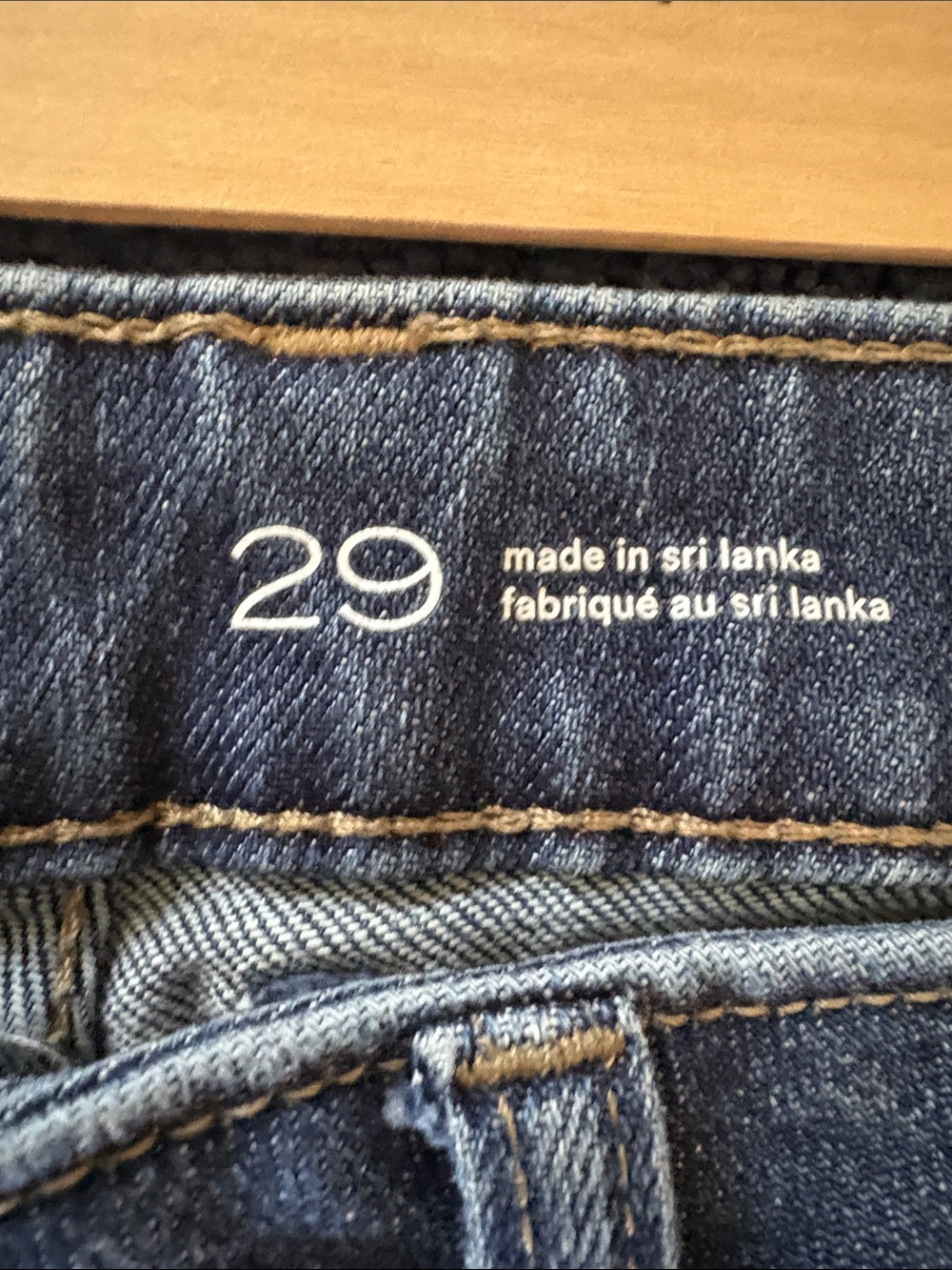Pilcro Straight-Leg Jeans in Blue with Rolled Cuffs - Picture 3 of 9